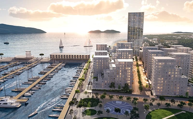 Çfarë është Vlora Marina? Gjilpëra e re e Shqipërisë për jetesë luksoze dhe jahte